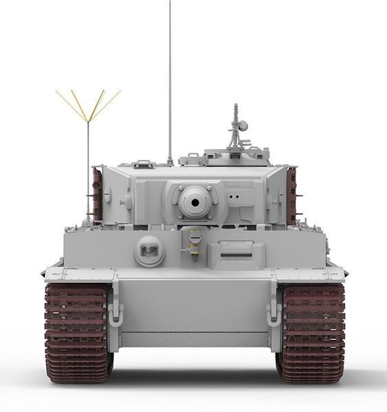 Збірна модель 1/35 німецький танк Тигр I пізній з робочими траками Rye Field Model RFM 5015 RM-5015 фото