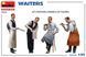 Офіціанти 1/35 Waiters MiniArt 38052 , збірна модель офіціанти Мініарт MA38052 фото 3