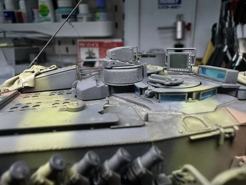 Збірна модель 1/35 німецький бойовий танк (Leapord 2 A 7V) Border Model BT-040 BT-040 фото