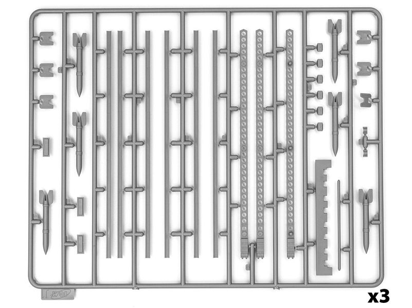 Сборная модель ICM 1/35 БМ-13-16 на шасси W.O.T. 8, Советская РСЗО II СВ 35591 ICM35591 фото