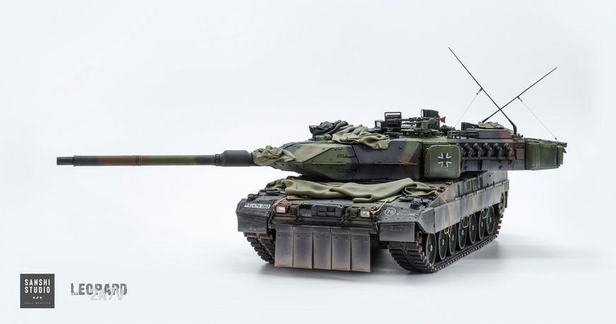 Збірна модель 1/35 німецький бойовий танк (Leapord 2 A 7V) Border Model BT-040 BT-040 фото