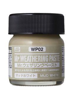 Засіб для створення ефекту бруду (Weathering Paste Mud White) Mr.Hobby WP02 WP02 фото