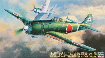 Збірна модель 1/48 японський винищувач Nakajima Ki84-I Type 4 Fighter Hayate (Frank) Hasegawa 09067 HS09067 фото