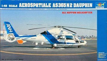 Французский поисково-спасательный вертолёт 1/48 Aerospatiale AS 365 N2 Dauphin 2 Trumpeter 02819 TR02819 фото