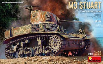 Американський легкий танк 1/35 M3 Stuart MiniArt 35432 , збірна модель Стюарт Мініарт MA35432 фото