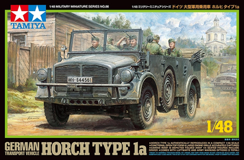 Німецька вантажівка 1/48 Horch Type 1a Tamiya 32586 , збірна модель вантажівка Хорх Тамія TAM32586 фото