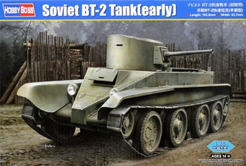 Радянський легкий танк 1/35 БТ-2 (Early) HobbyBoss 84514 , збірна модель танку Хобібос HB84514 фото