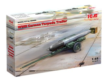 Сборная модель ICM 1/48 Немецкая торпедная тележка 2 Мировой Войны 48404 ICM48404 фото