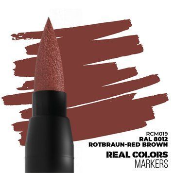 Маркер Красно-коричневый RAL 8012 (RAL 8012 Rotbraun-Red Brown) AK-interactive RCM019 RCM019 фото