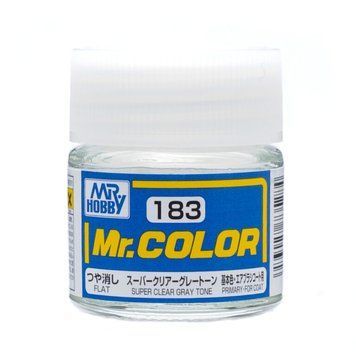 Акрилова фарба Mr.Color Суперпрозорий сірий тон (Super Clear Gray Tone) Mr.Hobby C183 C183 фото