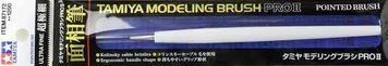 Тонкий пензель (Pointed Brush Ultra Fine) Tamiya Modeling Brush Pro II 87172 TAM87172 фото