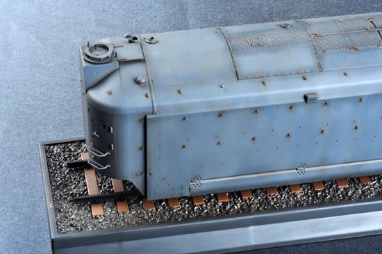 Німецький броневагон 1/35 Panzer-Triebwagen 16 Trumpeter 00223 , збірна модель бронепоїзд Трумпетер TR00223 фото