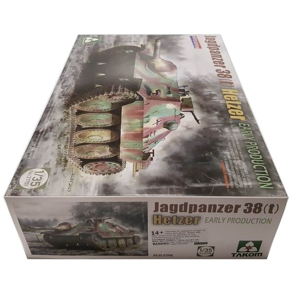 Збірна модель Танк 1/35 Jagdpanzer 38(t) Hetzer EARLY PRODUCTION (LIMITED EDITION) Takom 2170X 2170X фото