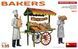 Вулична пекарня 1/35 Bakers MiniArt 38074 , збірна модель пекарі з лавкою Мініарт MA38074 фото 1