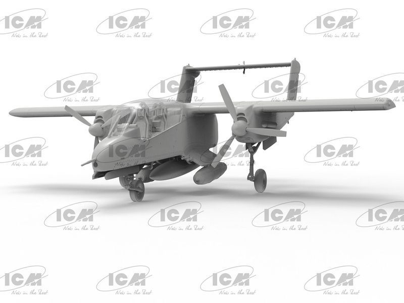 Збірна модель ICM 1/72 North American OV-10А Bronco, американський штурмовик (72185) ICM72185 фото