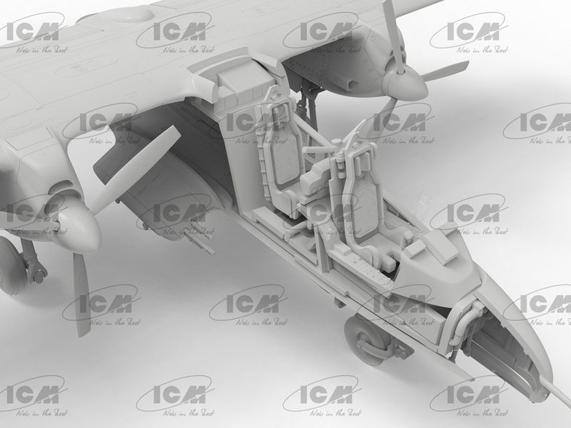 Збірна модель ICM 1/72 North American OV-10А Bronco, американський штурмовик (72185) ICM72185 фото
