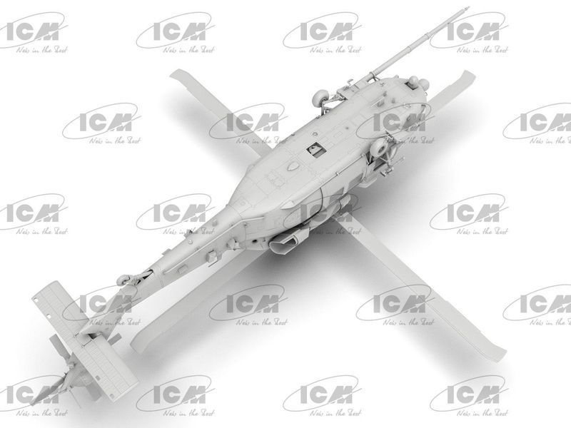 Сборная модель ICM 1/48 MH-60L Black Hawk, вертолет сил специальных операций США 48360 ICM48360 фото
