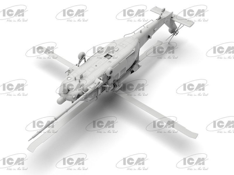 Сборная модель ICM 1/48 MH-60L Black Hawk, вертолет сил специальных операций США 48360 ICM48360 фото