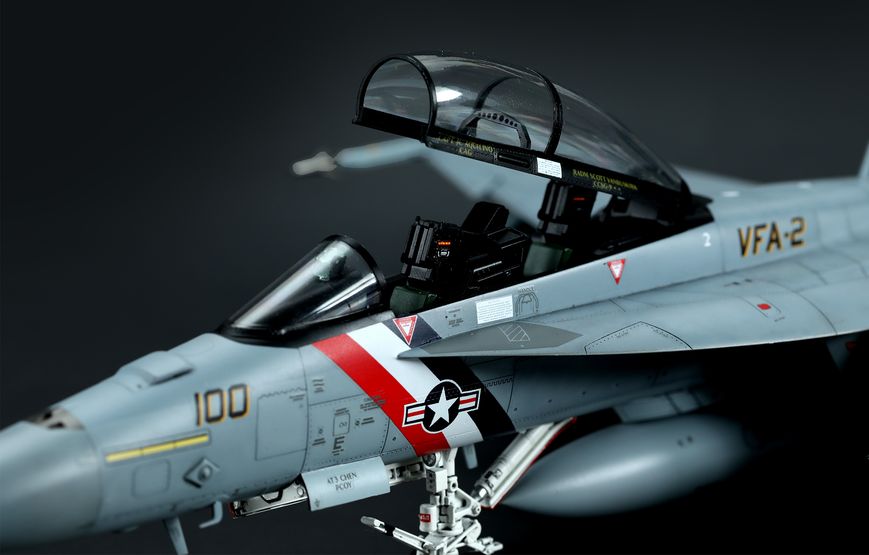 Збірна модель 1/48 літак Boeing F/A-18F Super Hornet Bounty Hunters Meng LS-016 LS-016 фото