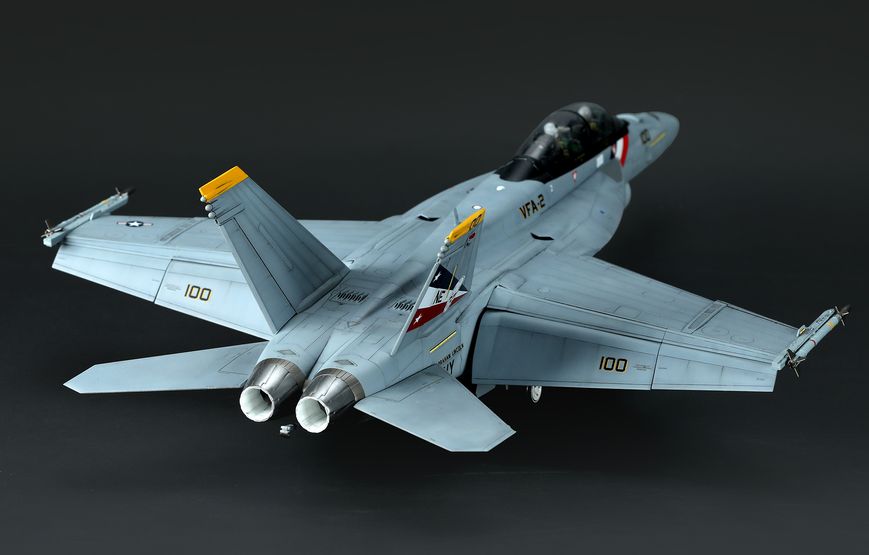 Збірна модель 1/48 літак Boeing F/A-18F Super Hornet Bounty Hunters Meng LS-016 LS-016 фото