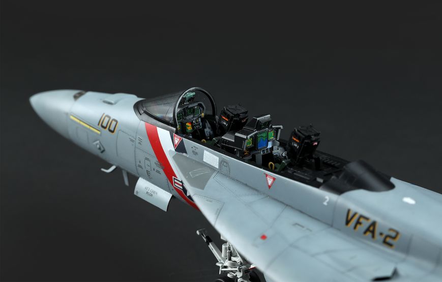 Збірна модель 1/48 літак Boeing F/A-18F Super Hornet Bounty Hunters Meng LS-016 LS-016 фото