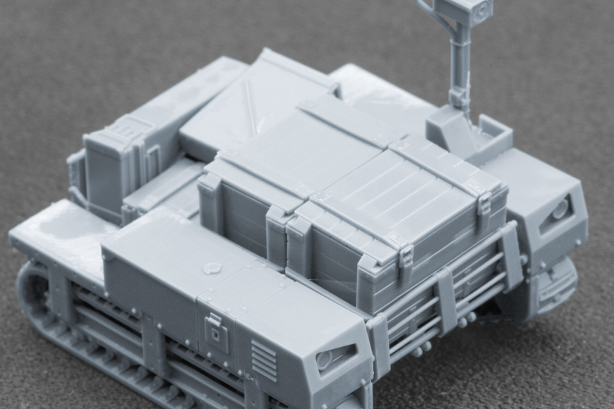 Український наземний дрон 1/35 UGV TerMIT Logistic Scale X VG-35005 , збірна модель Терміт Скейл Х VG-35005 фото