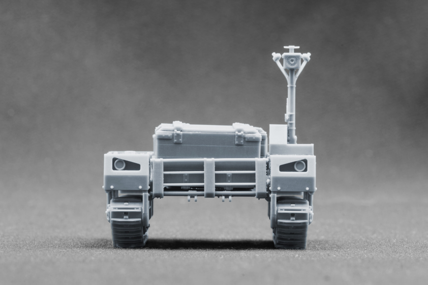 Український наземний дрон 1/35 UGV TerMIT Logistic Scale X VG-35005 , збірна модель Терміт Скейл Х VG-35005 фото