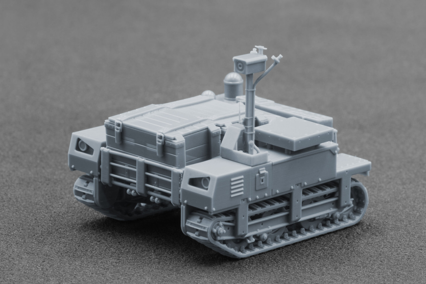 Український наземний дрон 1/35 UGV TerMIT Logistic Scale X VG-35005 , збірна модель Терміт Скейл Х VG-35005 фото