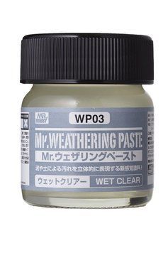 Засіб для створення ефекту бруду (Weathering Paste Wet Clear) Mr.Hobby WP03 WP03 фото