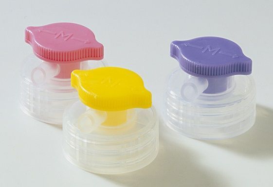 Набір кольорових кришок (Spout Set for Mr. Thinner 250 & 400 ml) Mr.Hobby GT33 GT33 фото