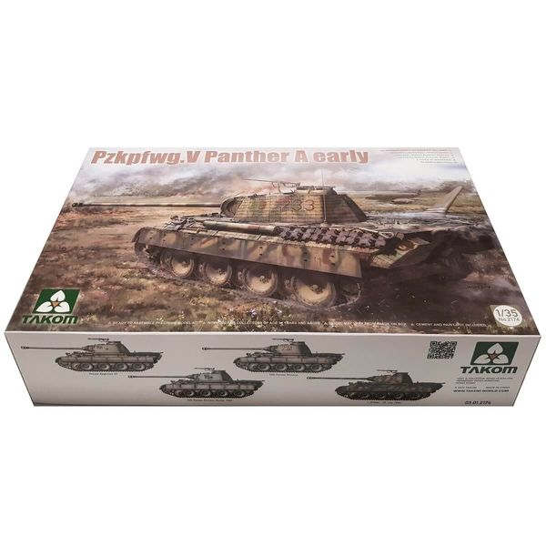 Сборная модель Танк 1/35 Pzkpfwg.V «Пантера» A early Таком 2174 2174 фото