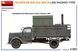 Немецкий грузовик с полевой кухней 1/35 Opel Blitz 3,6-36S Feldk&uuml;che MiniArt 53037 , сборная модель Миниарт MA53037 фото 3