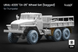 Набор деформированных колес 1/35 ОI-25 для Урал-4320 (Trumpeter) Scale X WM-35037W , набор деталировки Скейл Х WM-35037W фото 1