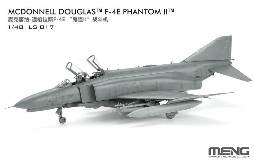 Сборная модель 1/48 Самолет Фантом II McDonnell Douglas Ф-4E Менг LS-017 LS-017 фото