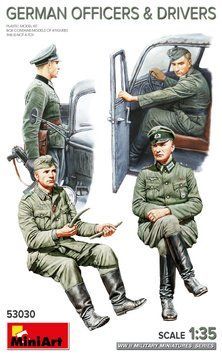Німецькі водії та офіцери Рейху 1/35 (German Officers & Drivers) MiniArt 53030 , збірна модель Мініарт MA53030 фото
