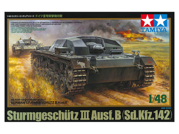 Немецкий истребитель танков 1/48 Sturmgesch&uuml;tz III Ausf. B (Sd.Kfz. 142) Tamiya 32507 TAM32507 фото