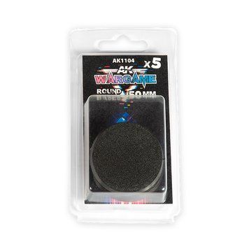 Підставка для фігур 50 мм (Plastic Wargame Bases Round Base) AK-Interactive AK1104 AK1104 фото