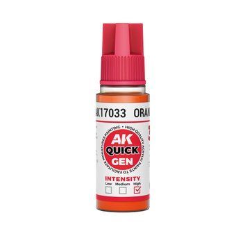 Акрилова фарба ORANGE / Помаранчевий QUICK GEN COLOR AK-Interactive AK 17033 AK17033 фото