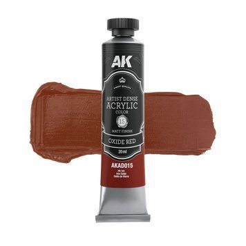 Акрилова фарба Artistic Dense Червоний окис PR 101 (Oxide Red) 20 мл AK-Interactive AKAD015 AKAD015 фото