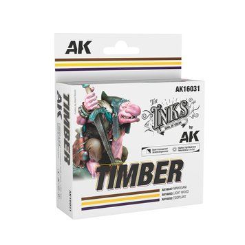 Набір акрилових фарб Дерев`яні Кольори (Timber Colors Set The Inks) AK-Interactive AK16031 AK16031 фото