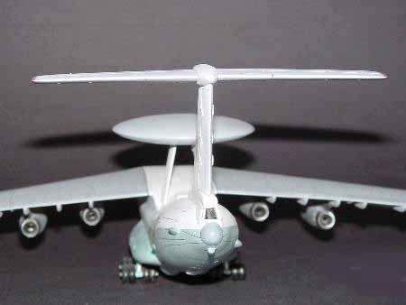 Збірна модель 1/144 радянський ДРЛС/АВАКС літак A-50 (Ilyushin A-50 Mainstay) Trumpeter 03903 TR03903 фото