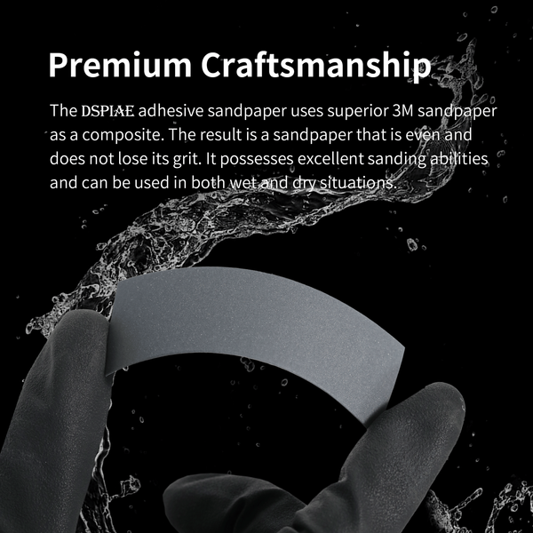 Самоклеючий шліфовальний папір #600 (Die-Cutting Adhesive Sandpaper) Dspiae MSP-600 MSP-600 фото