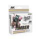 Набір акрилових фарб Дерев`яні Кольори (Timber Colors Set The Inks) AK-Interactive AK16031 AK16031 фото 1
