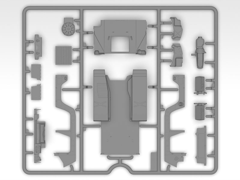 Сборная модель ICM 1/35 Humvee M1097A2 35435 ICM35435 фото