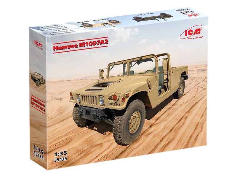 Збірна модель ICM 1/35 Humvee M1097A2 (35435) ICM35435 фото