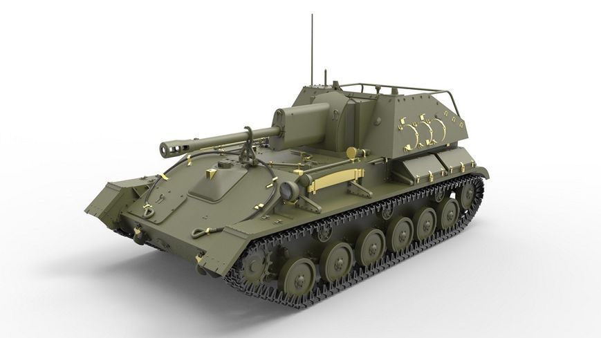 Радянський винищувач танків з екіпажем 1/35 СУ-76М Special Edition MiniArt 35262 , збірна модель Мініарт MA35262 фото
