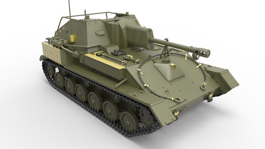 Радянський винищувач танків з екіпажем 1/35 СУ-76М Special Edition MiniArt 35262 , збірна модель Мініарт MA35262 фото