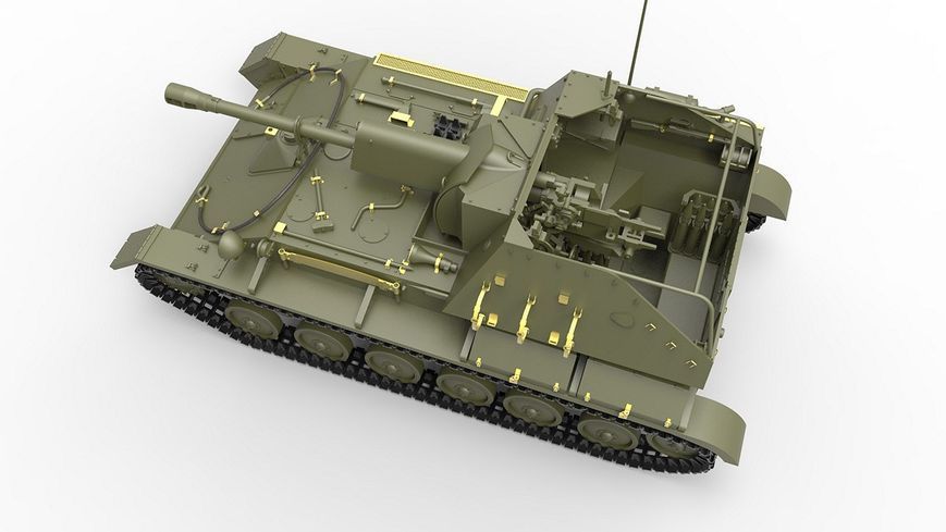 Радянський винищувач танків з екіпажем 1/35 СУ-76М Special Edition MiniArt 35262 , збірна модель Мініарт MA35262 фото