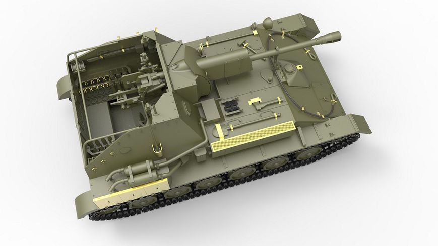 Радянський винищувач танків з екіпажем 1/35 СУ-76М Special Edition MiniArt 35262 , збірна модель Мініарт MA35262 фото