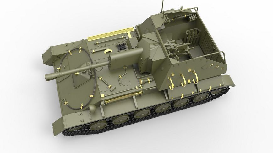 Радянський винищувач танків з екіпажем 1/35 СУ-76М Special Edition MiniArt 35262 , збірна модель Мініарт MA35262 фото